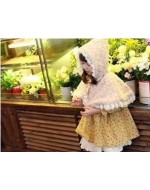 Beautiful Girl Cloak (Almond Color) **BUY 1 FREE 1**